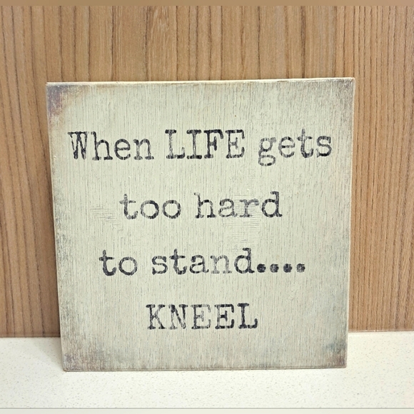 WOODEN SIGN - Picture 2 of 4